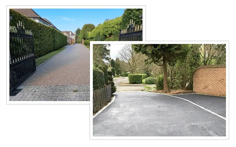 Resin vs Tarmac. The right driveway for your Epsom home.